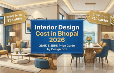 Interior design cost in Bhopal