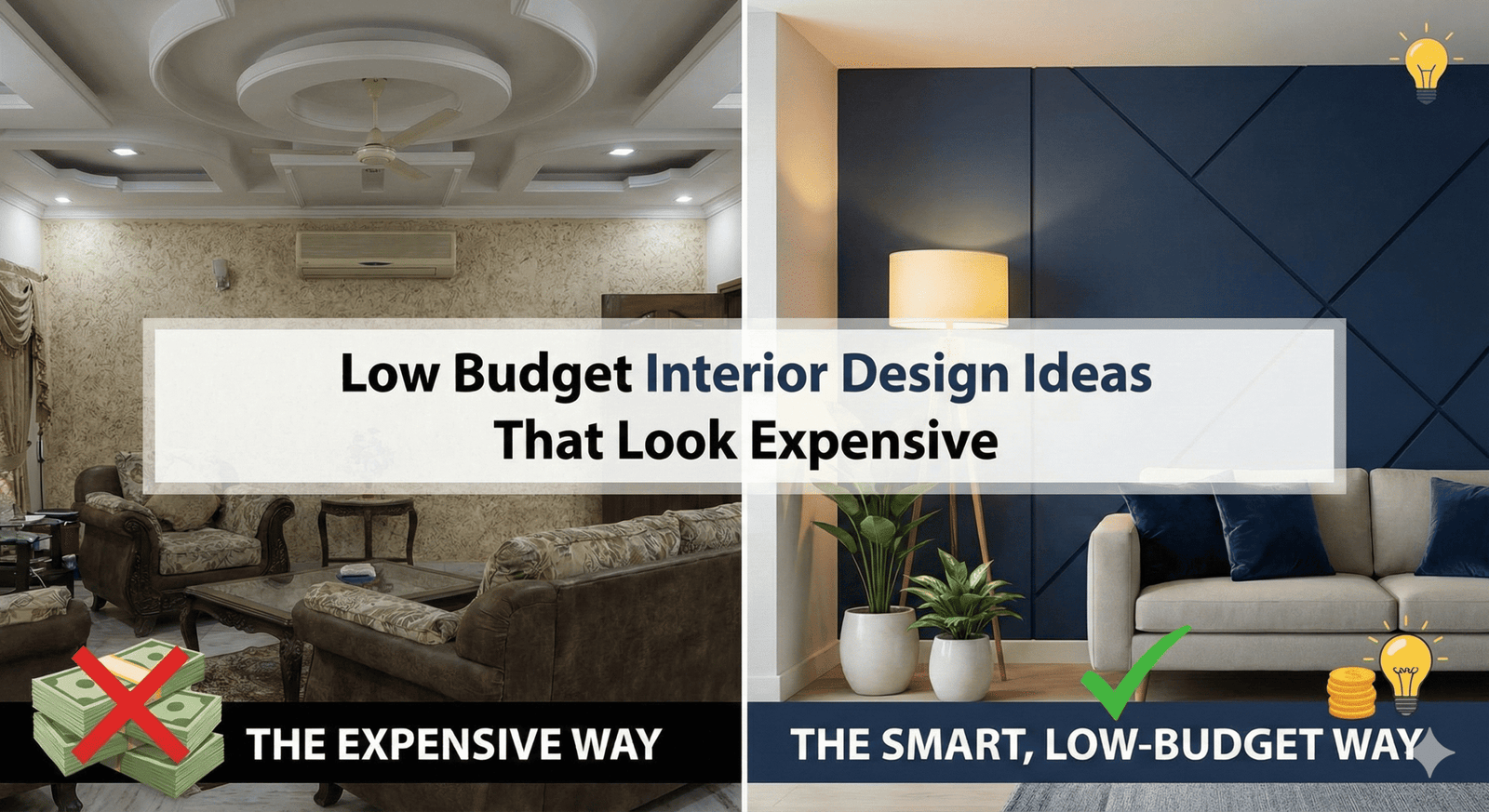 low budget interior design