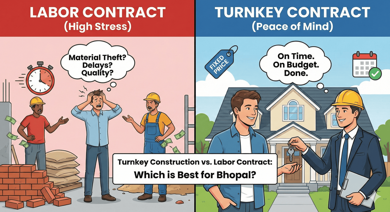 Turnkey construction
