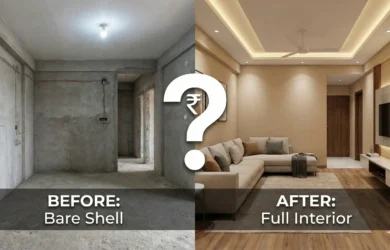 cost of full home interior in bhopal