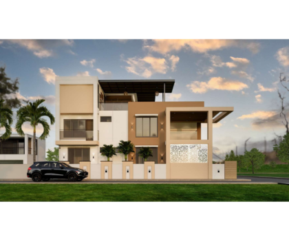 Best Interior Designer in Bhopal 3600 Sq.ft Plot Area | G + 2 Floor Construction | Dr. Deepak Nawkhare