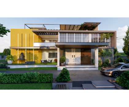 Best Interior Designer in Bhopal 8000 Sq.ft Plot Area | G + 2 Floor Construction | Dr. Yogesh Girhepunje